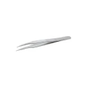 ideal-tek 120mm Stainless Steel Bent Tweezer SM104.SA.1
