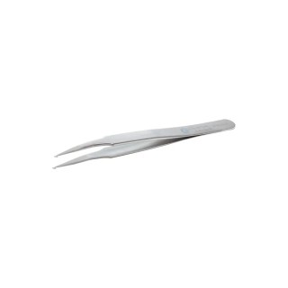 ideal-tek 120mm Stainless Steel Bent Tweezer SM104.SA.1