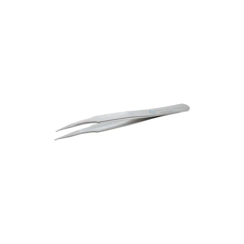 ideal-tek 120mm Stainless Steel Bent Tweezer SM104.SA.1