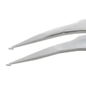 ideal-tek 120mm Stainless Steel Bent Tweezer SM104.SA.1