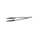 ideal-tek 130mm Stainless Steel and Polyetheretherketone Strong Thick Straight Bevel ESD Safe Tweezer 249CPR.SA.1