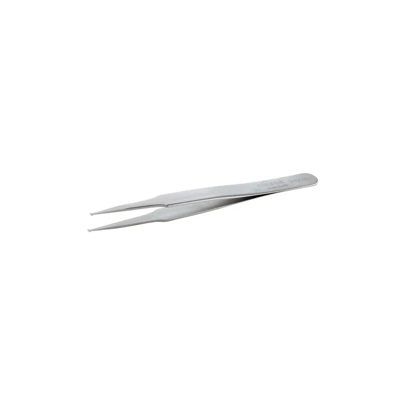 ideal-tek 120mm Stainless Steel Flat Tweezer SM105.SA.1
