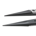 ideal-tek 130mm Polyetheretherketone Stainless Steel Pointed Straight Fine Strong ESD Safe Tweezer 259CPR.SA.1