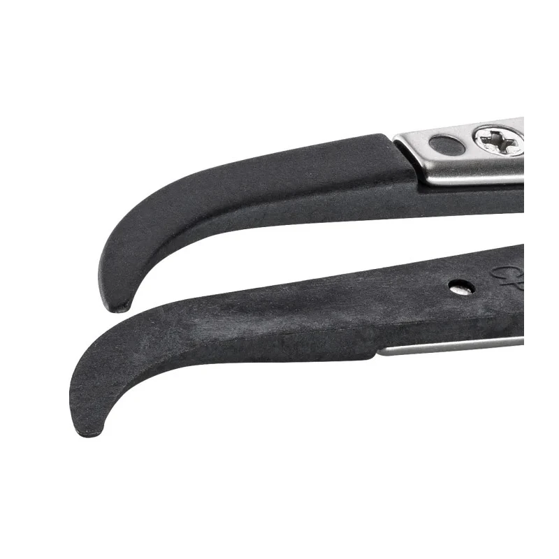ideal-tek 130mm Polyetheretherketone Stainless Steel Round Curved Very Fine ESD Safe Tweezer 2ABCPR.SA.1