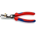 Knipex Copper Insulated Cable Cutter 0.1 to 10 mm² Stripping Range, Insulated Handle, 180mm Overall Length 13 62 180