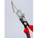 Knipex Copper Insulated Cable Cutter 0.1 to 10 mm² Stripping Range, Insulated Handle, 180mm Overall Length 13 62 180