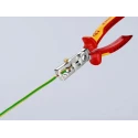 Knipex Copper Insulated Cable Cutter 0.1 to 10 mm², 180mm Overall Length 13 66 180