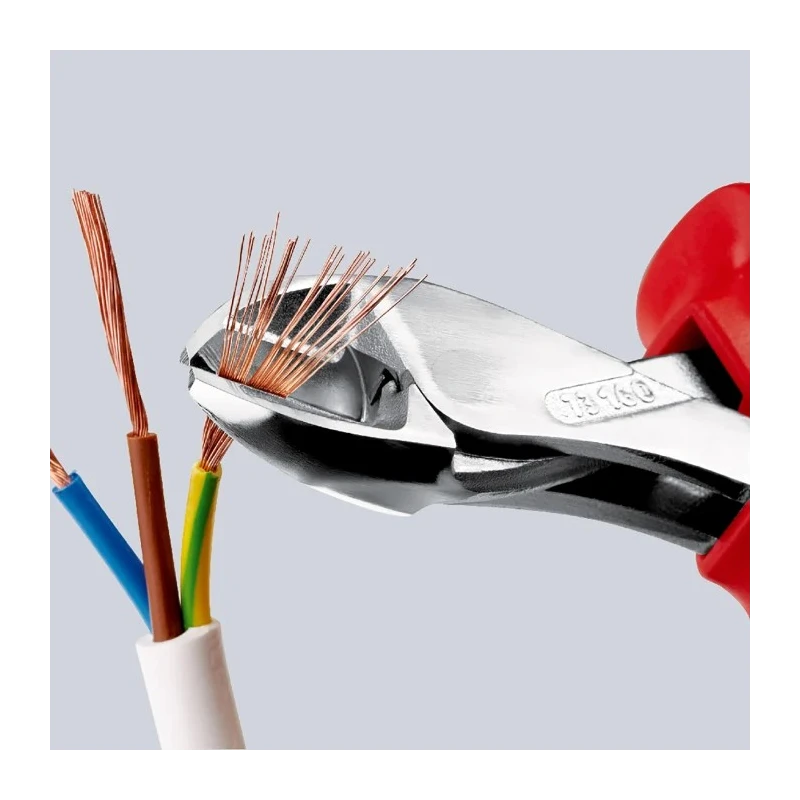 Knipex X-Cut® High Leverage Side Cutter With Bevel Cut Type 160mm Maximum Cutting Capacity 4.8mm 73 05 160 T