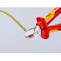 Knipex 160mm VDE/1000V Approved Bevel Cable Cutter with Vanadium Electric Steel Jaws 70 06 160 T
