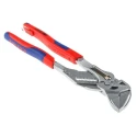 Knipex Plier Wrench with Smooth Jaws, 250mm Overall Length, 52mm Jaw Opening, Chrome Vanadium Steel 86 05 250 T