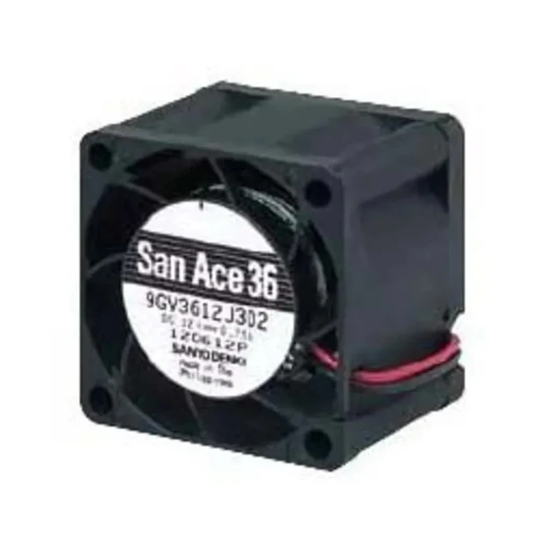 Sanyo Denki San Ace 9GV Series Axial Fan 12V DC 9W 750mA 33m³/h 36mm x 36mm x 28mm 9GV3612P3J03