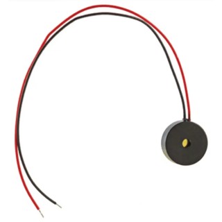 RS Pro 80 dB Magnetic Buzzer Component 3.2 mm Height 1-3 V AC Voltage ABS Plastic Housing 136-7930