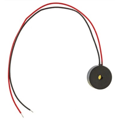 RS Pro 80 dB Magnetic Buzzer Component 3.2 mm Height 1-3 V AC Voltage ABS Plastic Housing 136-7930