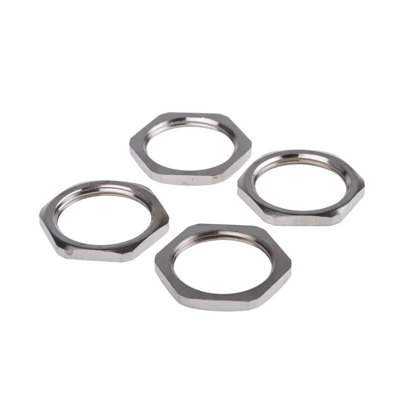 PMA Nickel Nickel Plated Brass Cable Gland Locknut M25 Thread GMM-M25