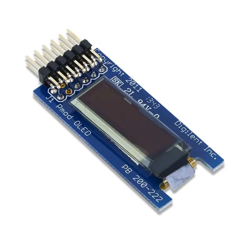 Digilent Active Matrix Blue OLED Display 128 x 32 Pixel Graphics SPI 410-222