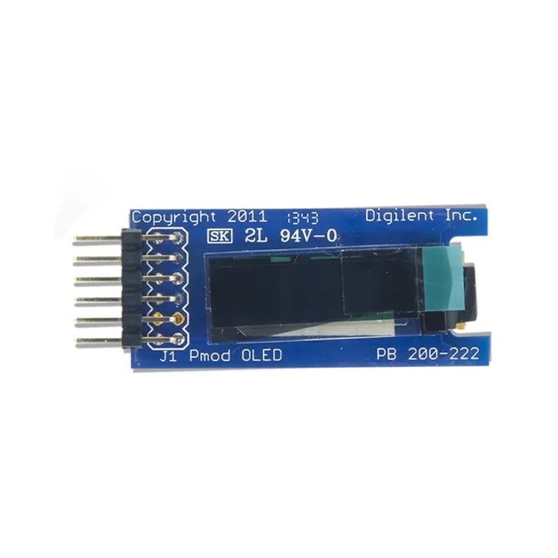 Digilent Active Matrix Blue OLED Display 128 x 32 Pixel Graphics SPI 410-222