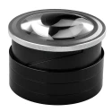 RS PRO Illuminated Magnifier with 3x Magnification, 88.9 mm Diameter, Battery Operated LED Light 136-8097