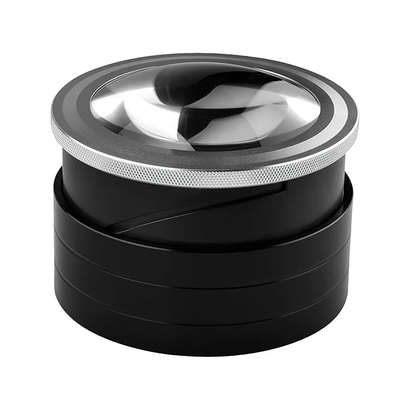 RS PRO Illuminated Magnifier with 3x Magnification, 88.9 mm Diameter, Battery Operated LED Light 136-8097