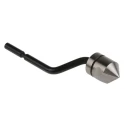 Noga High-Speed Steel (HSS) Drill Bit 10.4 mm Head Diameter 3.2 mm Shank Diameter 1-Flute 90° Countersink Bit 136-8107