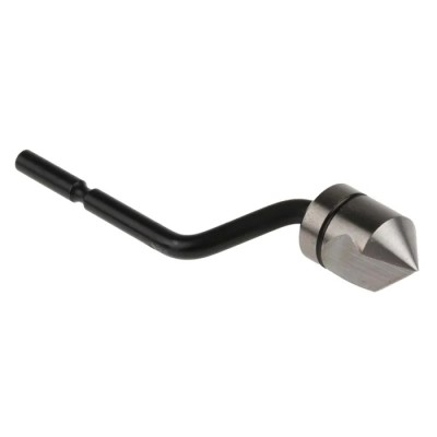 Noga High-Speed Steel (HSS) Drill Bit 10.4 mm Head Diameter 3.2 mm Shank Diameter 1-Flute 90° Countersink Bit 136-8107