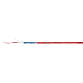 RS PRO 2 Core Telephone Cable 1 x 0.81 mm Red Grey Sheath 100 m 136-8172