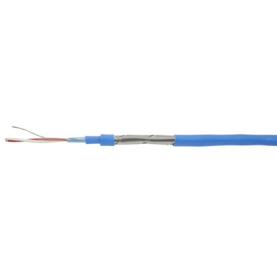 RS PRO Data Cable 1 Pairs 2 Cores 100 m Blue Polyvinyl Chloride Sheath 500V 136-8176