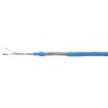 RS PRO Data Cable 1 Pairs 2 Cores 100 m Blue Polyvinyl Chloride Sheath 500V 136-8176