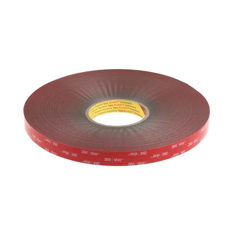 3M VHB Grey Acrylic Foam Tape Double Sided 19mm Width x 33m Length x 1.1mm Thickness Model 3M GPH-110GF 19mm x 33m