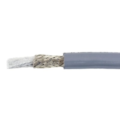Alpha Wire Ecogen Ecoflex PUR Screened Control Cable 8 Cores 0.15mm² 26 AWG 600V Grey Modified Polyphenylene 80107 SL005