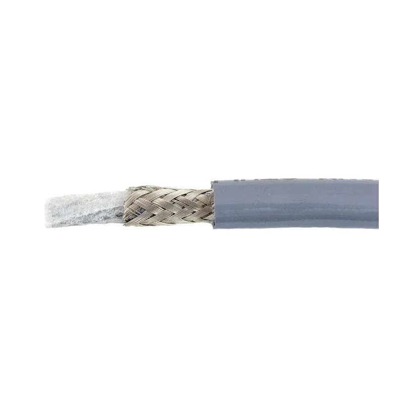 Alpha Wire Ecogen Ecoflex PUR Screened Control Cable 8 Cores 0.15mm² 26 AWG 600V Grey Modified Polyphenylene 80107 SL005