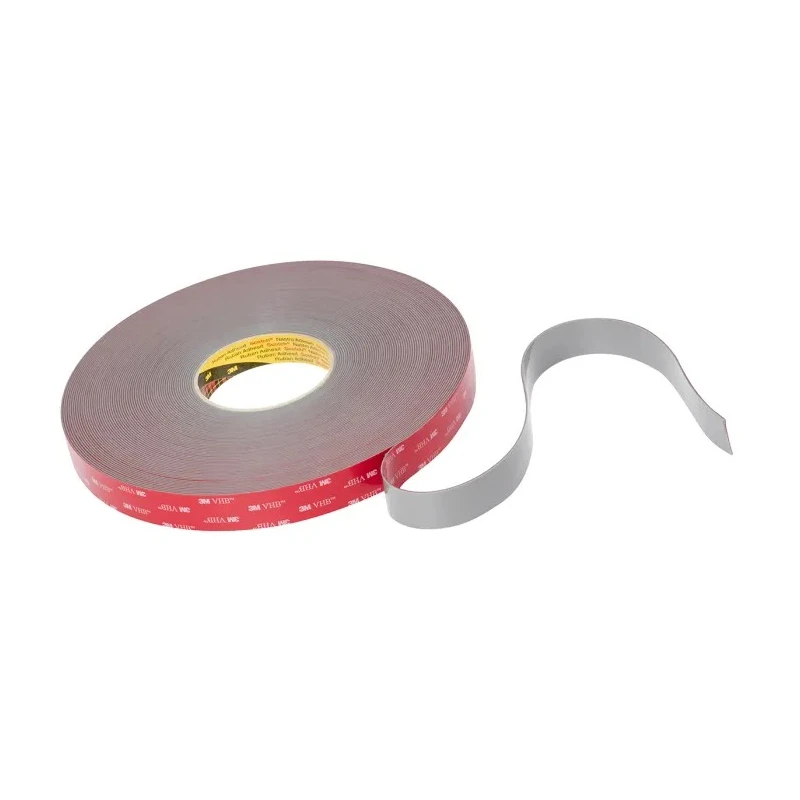 3M VHB Grey Double Sided Acrylic Foam Tape 19mm x 33m, 1.6mm Thick 3M GPH-160GF 19mm x 33m