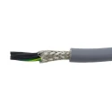 Alpha Wire Ecogen Ecoflex PUR Screened Control Cable, 5 Cores, 0.24mm² 24 AWG, 30 m Length, Grey Modified 80110 SL005