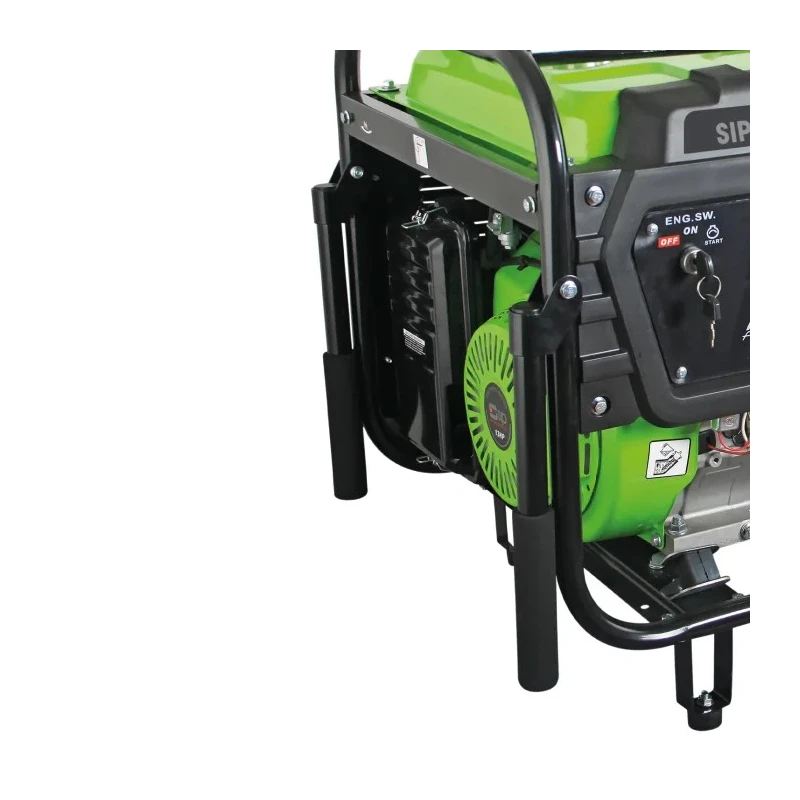 SIP Heavy-Duty Petrol Generator 5.5kW Maximum Output Power 12 V dc, 230V ac Output 25L Fuel Tank Capacity 83 kg 25137