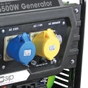 SIP Heavy-Duty Petrol Generator 5.5kW Maximum Output Power 12 V dc, 230V ac Output 25L Fuel Tank Capacity 83 kg 25137