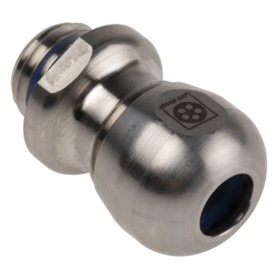 Lapp SKINTOP Series 5 Corrosion-Resistant Stainless Steel Cable Gland M12 Thread Size 29.3mm Length 5 Pcs Pack 53806720