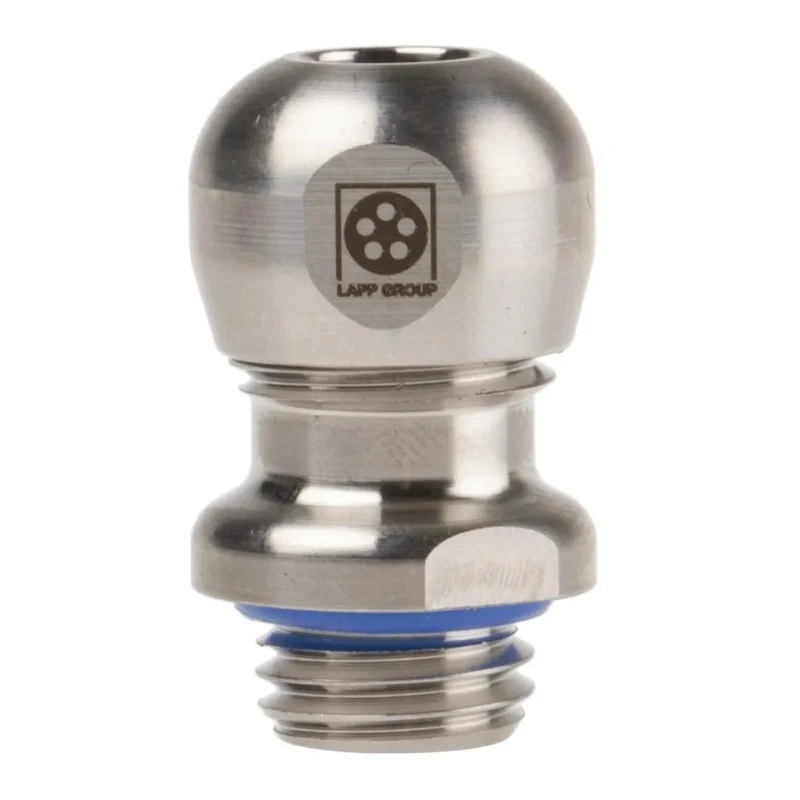 Lapp SKINTOP Series 5 Corrosion-Resistant Stainless Steel Cable Gland M12 Thread Size 29.3mm Length 5 Pcs Pack 53806720