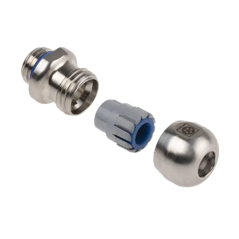 Lapp SKINTOP Series 5 Corrosion-Resistant Stainless Steel Cable Gland M12 Thread Size 29.3mm Length 5 Pcs Pack 53806720