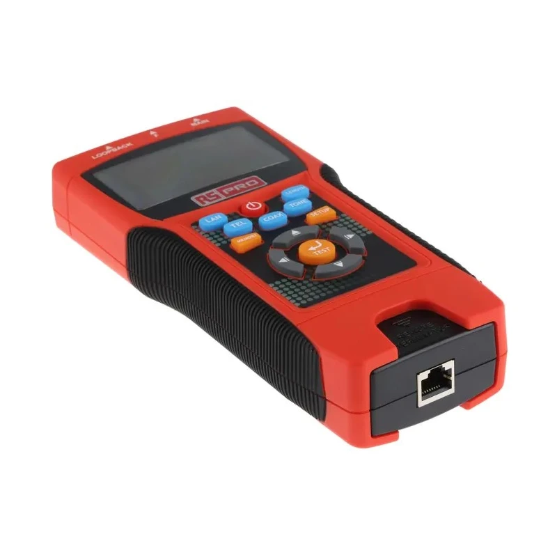 RS PRO Network Cable Tester Coaxial, Cat6a, STP, UTP, LAN, Cat5e, Cat6 136-8577