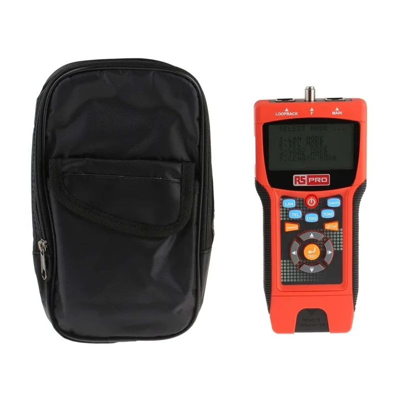 RS PRO Network Cable Tester Coaxial, Cat6a, STP, UTP, LAN, Cat5e, Cat6 136-8577
