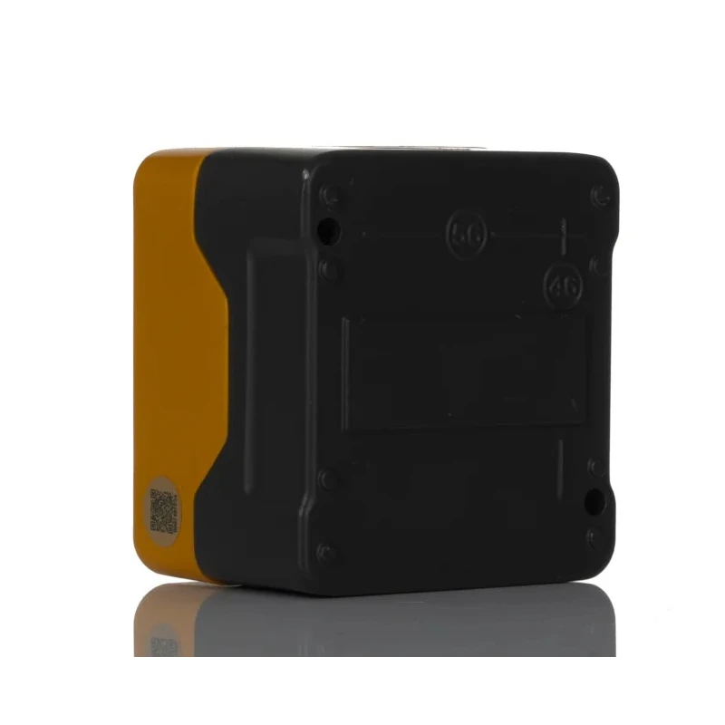 RS PRO Yellow Die Cast Aluminium Push Button Enclosure 1 Hole 22.5 mm Diameter 136-8582