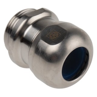 Lapp SKINTOP Series Cable Gland M25 with 9-17mm Cable Size, Stainless Steel Construction 53806726