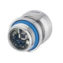 Lapp SKINTOP Series Cable Gland M25 with 9-17mm Cable Size, Stainless Steel Construction 53806726