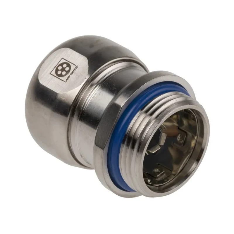 Lapp SKINTOP Series Cable Gland M25 with 9-17mm Cable Size, Stainless Steel Construction 53806726
