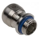 Lapp SKINTOP Series 5 Cable Gland, M16 Thread Size, Halogen-Free, Stainless Steel Construction 53806722