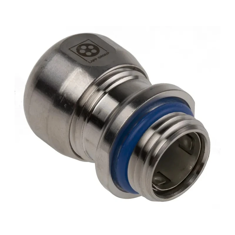 Lapp SKINTOP Series 5 Cable Gland, M16 Thread Size, Halogen-Free, Stainless Steel Construction 53806722