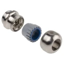 Lapp SKINTOP Series Cable Gland M25 with 9-17mm Cable Size, Stainless Steel Construction 53806726