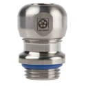 Lapp SKINTOP Series 5 Cable Gland, M16 Thread Size, Halogen-Free, Stainless Steel Construction 53806722