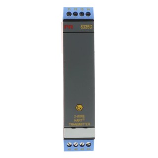 PR Electronics 2-Wire HART Temperature Transmitter 30V dc, -40°C to 85°C Operating 6335D2A