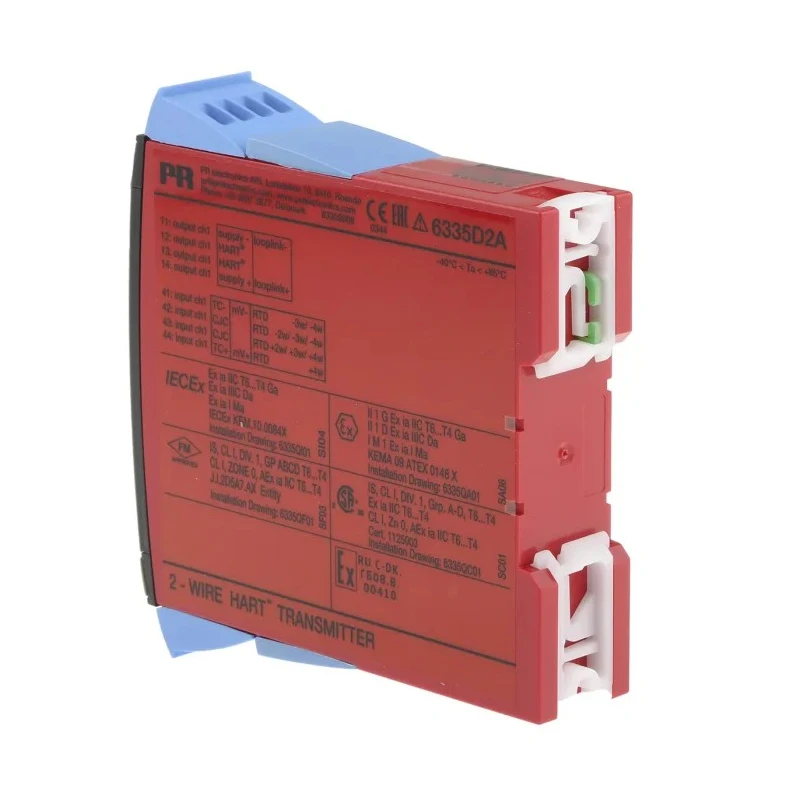 PR Electronics 2-Wire HART Temperature Transmitter 30V dc, -40°C to 85°C Operating 6335D2A