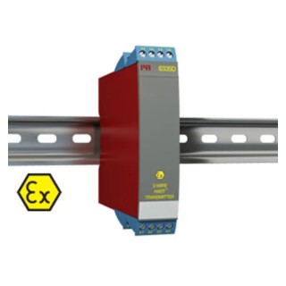 PR Electronics 2-Wire HART Temperature Transmitter 30V DC, -40°C to 85°C Operating Range 6335D2B
